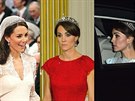 Vévodkyn Kate se ve spolenosti s korunkou na hlav ukázala jen tikrát, a to...