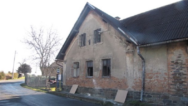 Pi poru rodinnho domu v Radkov na Opavsku zemel tymsn kojenec (5. prosince 2015).