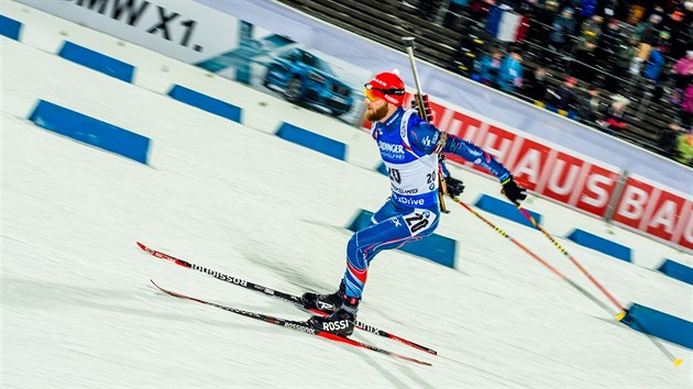 NA TRATI. Michal lesingr ve vytrvalostnm zvodu v stersundu.