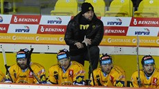 Litvínovský asistent Ji�í �légr na st�ída�ce.