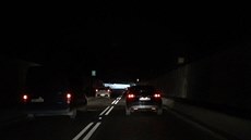 Stahovský tunel bez osvetlení