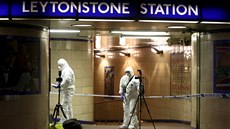 Policie vyšetřuje útok v londýnské stanici metra  Leytonstone. (6. prosince...