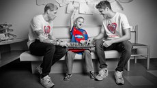 Franti�ek Rajtoral (vlevo) a Ale� Mat�j� na fotografii z kalendá�e Viktorie...