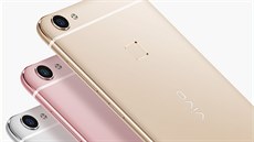 Vivo X6: detail zad smartphonu s objektivem fotoaparátu a snímaem otisk