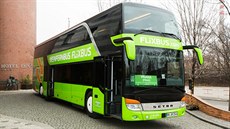 Pedstavení nového autobusu FlixBus.