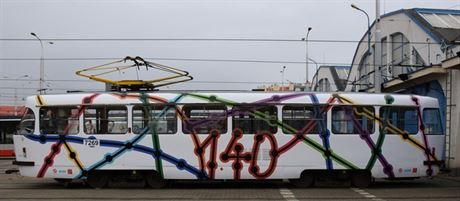 Vítzem 4. roníku soute "Namalujte svou tramvaj" se stala tída primy B...