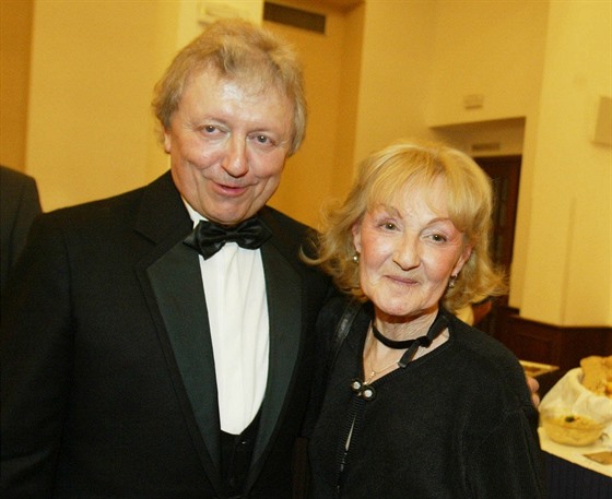 Václav Necká s manelkou, bývalou primabalerínou Jaroslavou Neckáovou