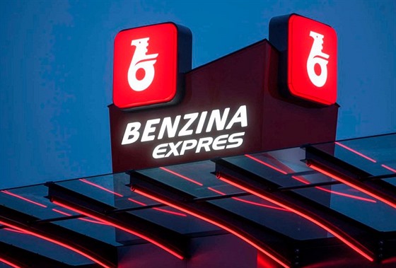 Benzina mní design samoobsluných pump. erpací stanice Express 24 se...