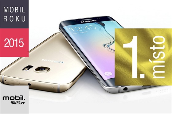 První místo Mobil roku 2015 - Samsung Galaxy S6 edge a S6 edge+