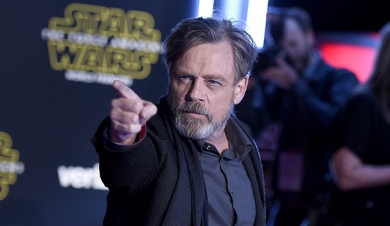 Herec Mark Hamill, pedstavitel Luka Skywalkera.