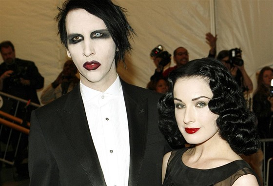 Marilyn Manson a Dita von Teese