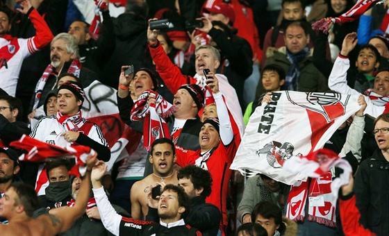 Fanouci River Plate se radují z postupu svého týmu do finále MS klub.