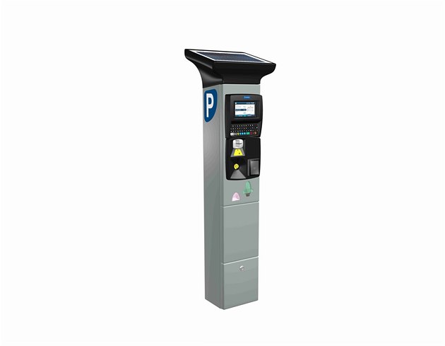 Nový parkovací automat pro Prahu.