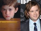 Haley Joel Osment bhem natáení filmu estý smysl a v roce 2015