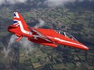 BAE Hawk T1A akrobatické skupiny Red Arrows