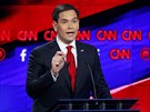 Senátor Marco Rubio hovoí bhem debaty republikán v Las Vegas (15. prosince...