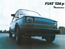 Dobový prospekt vozu FIAT 126p vydaný Mototechnou v roce 1988