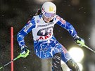 Petra Vlhová ve slalomu v Aare
