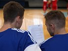 Ostravtí basketbalisté studují etický kodex hráe NBL.