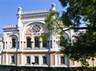 panlská synagoga, asi nejvýraznjí Blského stavitelská stopa v Praze, byla...