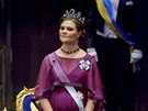 védská korunní princezna Victoria (Stockholm, 10. prosince 2015)