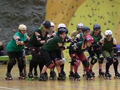 Zápas Roller Derby¨(ilustraní foto)