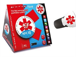 Ice-Key Tag osobní NFC čip pro vaše zdravotní údaje