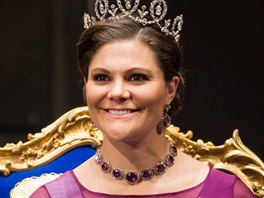 védská korunní princezna Victoria (Stockholm, 10. prosince 2015)