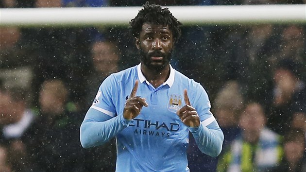 GL VEHEMENTN NESLAVIL. Wilfried Bony poslal Manchester City v utkn proti Swansea do veden, ale z cty k bvalmu zamstnavateli zsah pli neoslavoval.