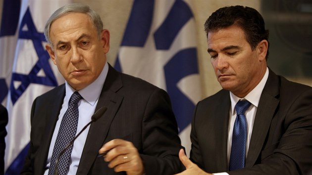 Benjamin Netanjahu a Josi Kohen