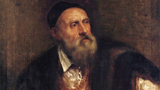 Tiziano Vecellio, autoportrt okolo 1562