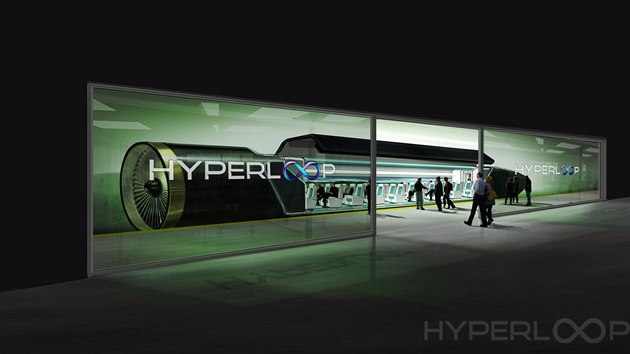 Hromadn doprava potrubm zvanm hyperloop