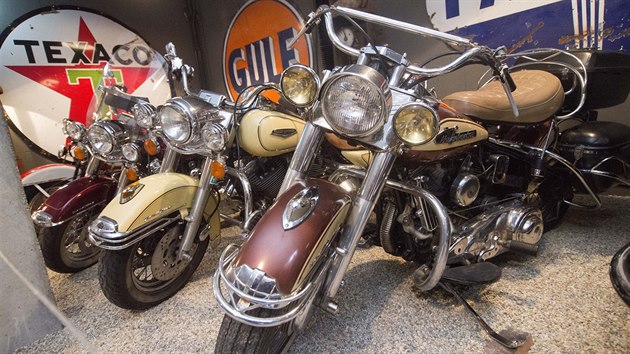 Muzeum znaky Harley-Davidson v Otrokovicch.