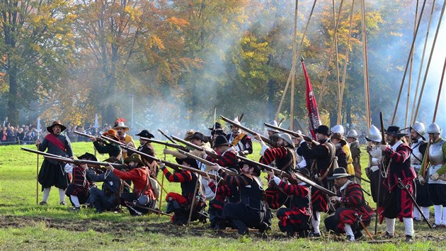 Regiment zemsk hotovosti pi ukzkch boj z obdob ticetilet vlky.