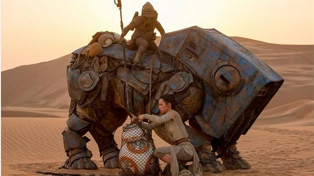 Daisy Ridley ve filmu Star Wars: Sla se probouz