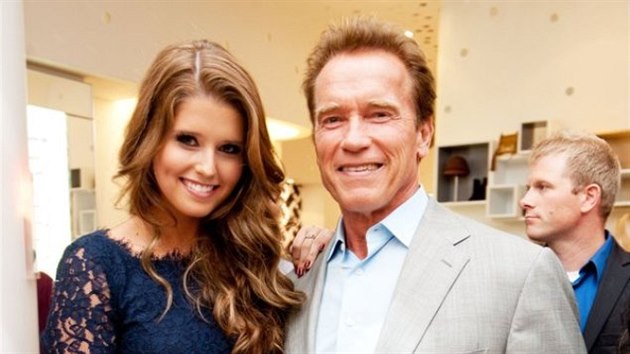 Arnold Schwarzenegger a jeho dcera Katherine