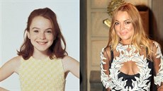 Lindsay Lohanová jako malá holčička slavila jako herečka velký úspěch. Dnes už...