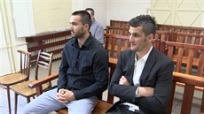 Martin Fenin a František Mašanský u soudu