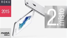 Druhé místo Mobil roku 2015 - iPhone 6s a 6s Plus
