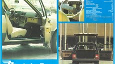 Dobový prospekt vozu Oltcit Club 11R vydaný Mototechnou v roce 1987