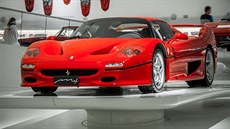 Ferrari F50 v muzeu Enza Ferrariho v italské Moden