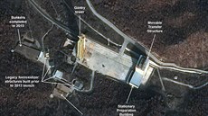 Severní Korea zdokonalila podle satelitních snímk svou raketovou stelnici...