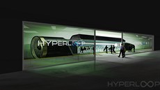 Hromadná doprava potrubím zvaným hyperloop