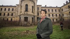 Neela Winkelmannová si p�i své náv�t�v� prohlédla v�znici v Uherském Hradi�ti.