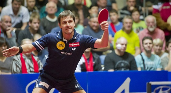 Nmecký stolní tenista Timo Boll.