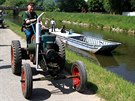 Traktor Svoboda DK 10 na Baov kanálu, nostalgický návrat po 70 letech