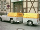 Wartburg 311 Schnelltransporter s pívsným vozíkem