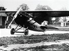 Zastaralé stíhaky koda D.1 byly prvními stroji etnických leteckých hlídek.