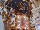 Výzdoba v kláterní bazilice