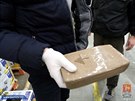 Poltí policisté v sobotu zabavili 178 kilogram devadesátiprocentního kokainu...